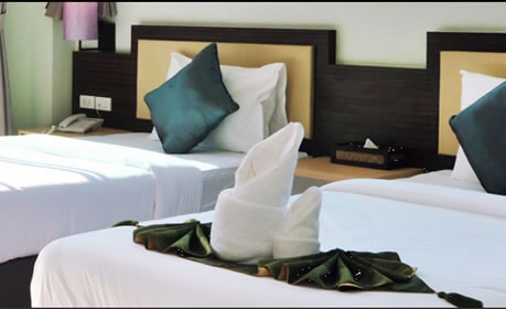 Deluxe room with two beds